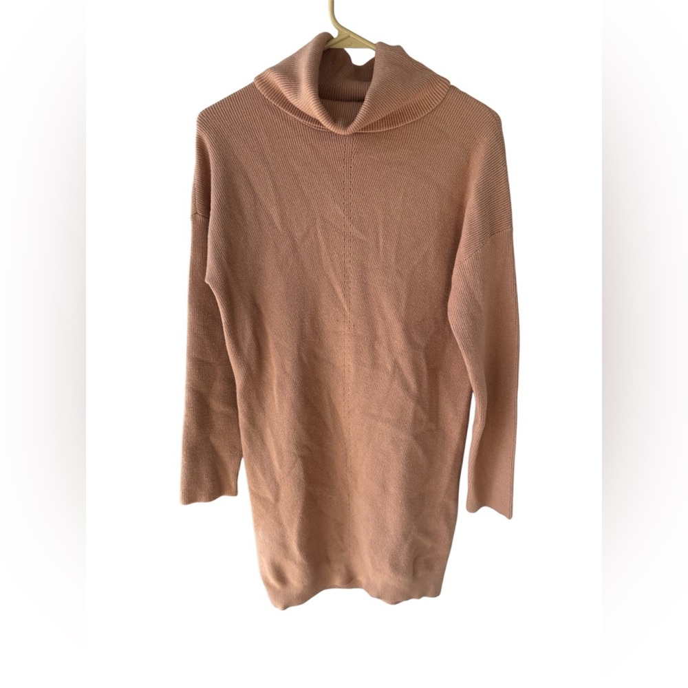 Women's Cozy Tan Sweater dress sz S